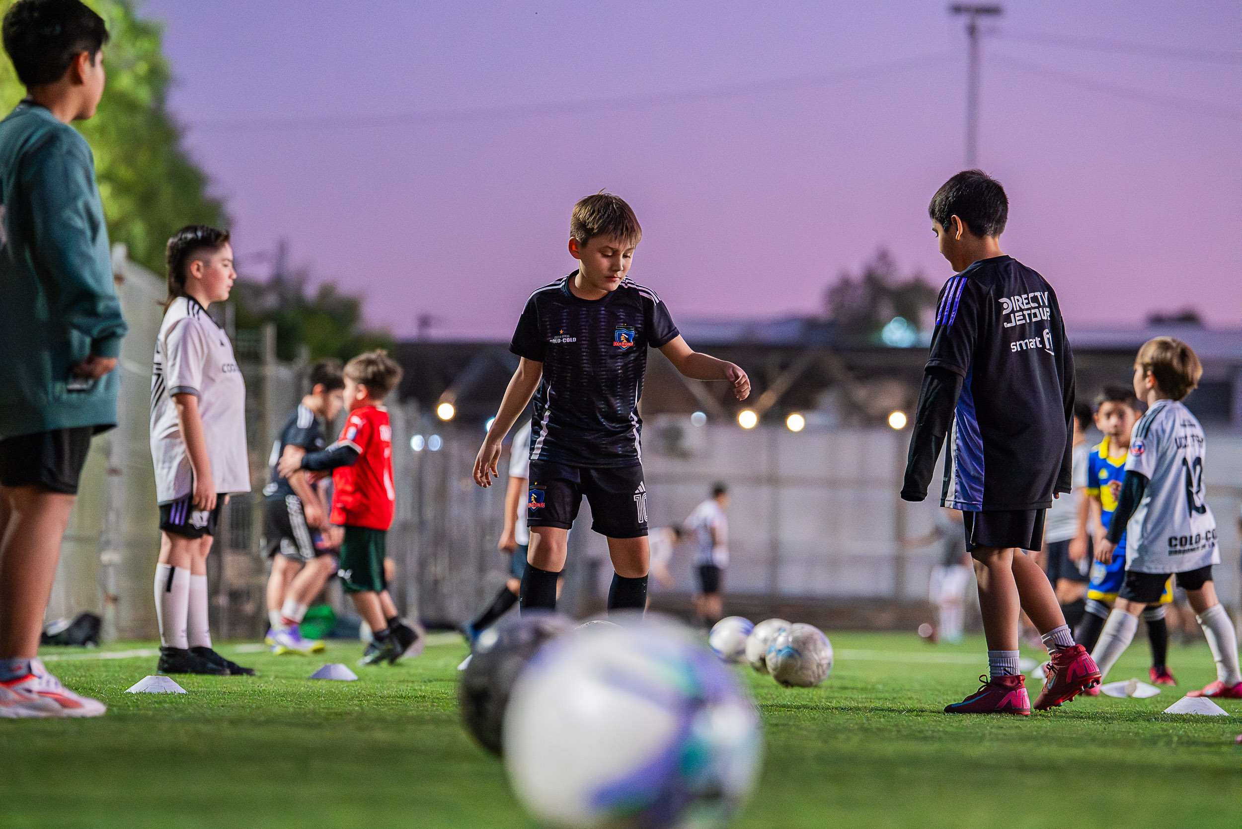 Cancha de la escuela Puente Alto